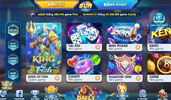 SUMVIP – Cổng Game Đổi Thưởng Uy Tín Dành Riêng Cho Người Chơi Việt